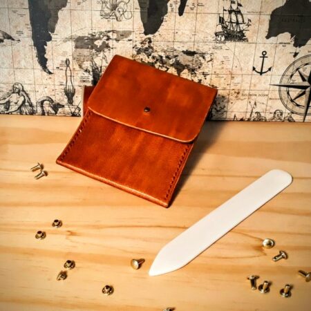 Petite pochette en cuir